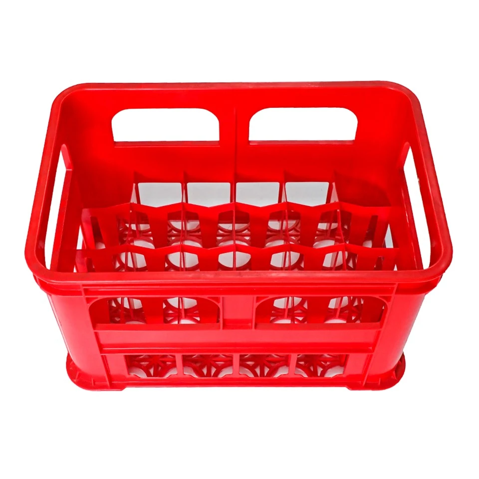 Heavy Duty Holds Red Plastic Beer Crate