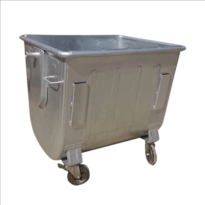 660L odpadkový kôš z nehrdzavejúcej ocele