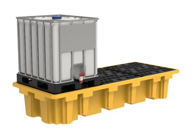 Veľká 3 IBC paleta na kontrolu úniku